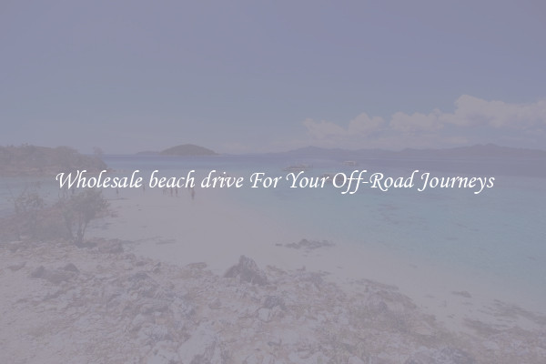 Wholesale beach drive For Your Off-Road Journeys