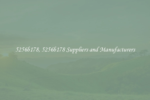 5256b178, 5256b178 Suppliers and Manufacturers