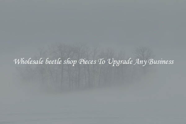 Wholesale beetle shop Pieces To Upgrade Any Business