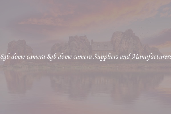 8gb dome camera 8gb dome camera Suppliers and Manufacturers